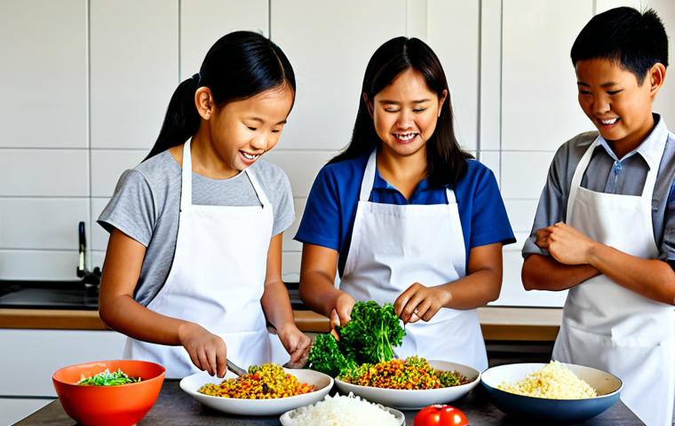 인도네시아 나시고렝 조리법 - **Image Prompt:** A close-up shot of a flavorful Nasi Goreng sauce in a small bowl, showcasing the b...