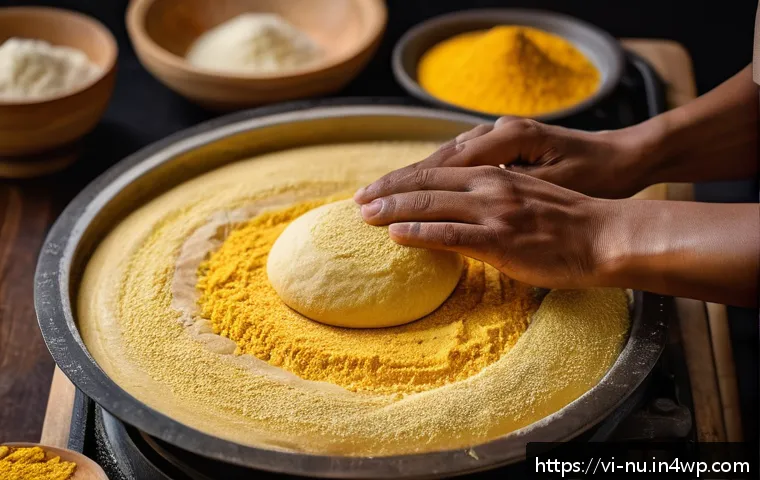 아프리카식 전통 빵 만들기 관련 이미지 1